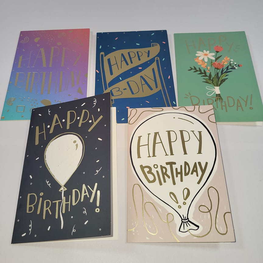 4x6 Happy Birthday Cards